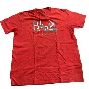 BLVK BLAK Red tee Shirt Size 3XL